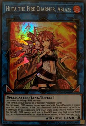 Hiita the Fire Charmer, Ablaze (OP10-EN010) - OTS Tournament Pack 10 Unlimited OTS Tournament Pack 10 Yugioh Single  Squirtle Squad Card Shop.