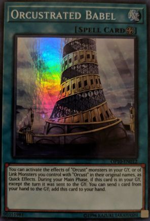 Orcustrated Babel (OP10-EN012) - OTS Tournament Pack 10 Unlimited OTS Tournament Pack 10 Yugioh Single  Squirtle Squad Card Shop.