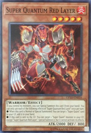 Super Quantum Red Layer (OP10-EN016) - OTS Tournament Pack 10 Unlimited OTS Tournament Pack 10 Yugioh Single  Squirtle Squad Card Shop.