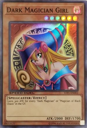 Dark Magician Girl (STP1-EN002) - Speed Duel: Tournament Pack 1 Unlimited Speed Duel: Tournament Pack 1 Yugioh Single  Squirtle Squad Card Shop.