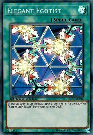 Elegant Egotist (STP1-EN015) - Speed Duel: Tournament Pack 1 Unlimited Speed Duel: Tournament Pack 1 Yugioh Single  Squirtle Squad Card Shop.