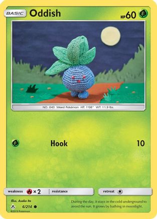 Oddish 006/214 - SM  Unbroken Bonds - Common