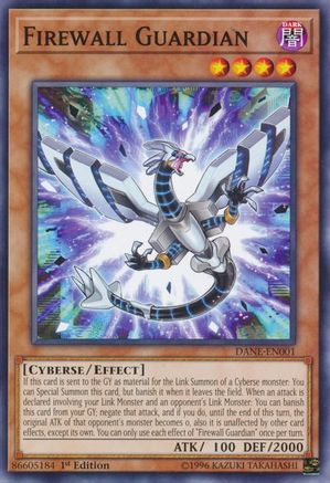Firewall Guardian (DANE-EN001) - Dark Neostorm 1st Edition Dark Neostorm Yugioh Single  Squirtle Squad Card Shop.