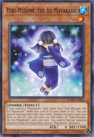 Yuki-Musume, the Ice Mayakashi (DANE-EN016) - Dark Neostorm 1st Edition Dark Neostorm Yugioh Single  Squirtle Squad Card Shop.