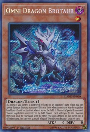 Omni Dragon Brotaur (DANE-EN020) - Dark Neostorm Unlimited Dark Neostorm Yugioh Single  Squirtle Squad Card Shop.