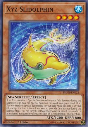 Xyz Slidolphin (DANE-EN023) - Dark Neostorm 1st Edition Dark Neostorm Yugioh Single  Squirtle Squad Card Shop.