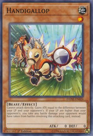 Handigallop (DANE-EN026) - Dark Neostorm Unlimited Dark Neostorm Yugioh Single  Squirtle Squad Card Shop.