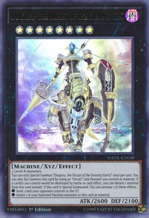 Dingirsu, the Orcust of the Evening Star (DANE-EN038) - Dark Neostorm 1st Edition Dark Neostorm Yugioh Single  Squirtle Squad Card Shop.