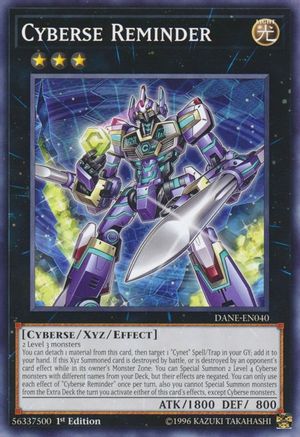 Cyberse Reminder (DANE-EN040) - Dark Neostorm 1st Edition Dark Neostorm Yugioh Single  Squirtle Squad Card Shop.