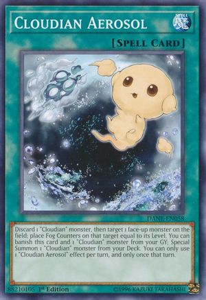 Cloudian Aerosol (DANE-EN058) - Dark Neostorm 1st Edition Dark Neostorm Yugioh Single  Squirtle Squad Card Shop.