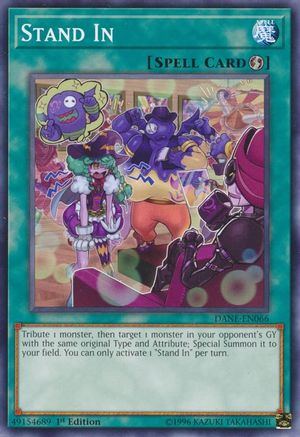 Stand In (DANE-EN066) - Dark Neostorm Unlimited Dark Neostorm Yugioh Single  Squirtle Squad Card Shop.