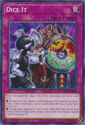 Dice It (DANE-EN080) - Dark Neostorm Unlimited Dark Neostorm Yugioh Single  Squirtle Squad Card Shop.