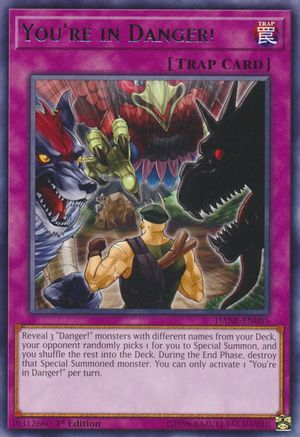 You're in Danger! (DANE-EN085) - Dark Neostorm 1st Edition Dark Neostorm Yugioh Single  Squirtle Squad Card Shop.