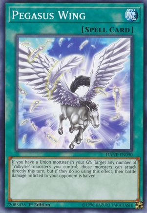 Pegasus Wing (DANE-EN090) - Dark Neostorm 1st Edition Dark Neostorm Yugioh Single  Squirtle Squad Card Shop.