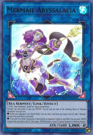 Mermail Abyssalacia (DANE-EN094) - Dark Neostorm 1st Edition Dark Neostorm Yugioh Single  Squirtle Squad Card Shop.