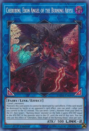 Cherubini, Ebon Angel of the Burning Abyss (DANE-EN095) - Dark Neostorm 1st Edition Dark Neostorm Yugioh Single  Squirtle Squad Card Shop.
