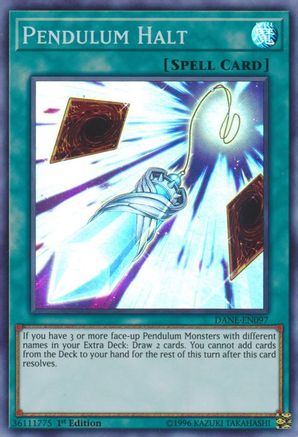 Pendulum Halt (DANE-EN097) - Dark Neostorm 1st Edition Dark Neostorm Yugioh Single  Squirtle Squad Card Shop.