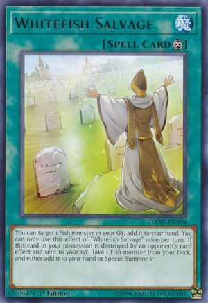 Whitefish Salvage (DANE-EN098) - Dark Neostorm 1st Edition Dark Neostorm Yugioh Single  Squirtle Squad Card Shop.