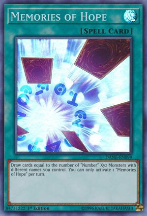 Memories of Hope (DANE-EN099) - Dark Neostorm Unlimited Dark Neostorm Yugioh Single  Squirtle Squad Card Shop.