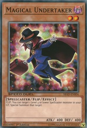 Magical Undertaker (SBAD-EN004) - Speed Duel: Attack from the Deep 1st Edition Speed Duel: Attack from the Deep Yugioh Single  Squirtle Squad Card Shop.