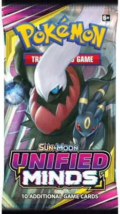 Unified Minds Booster Pack SM - Unified Minds Pokemon Sealed  Squirtle Squad Card Shop.