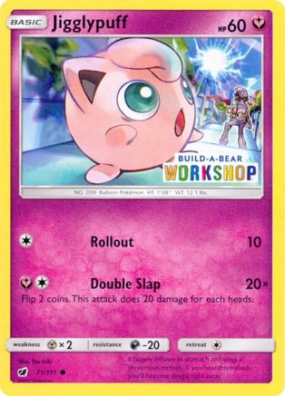 Jigglypuff (Build-A-Bear Workshop Exclusive) 071/111  Miscellaneous Cards & Products - Promo Miscellaneous Cards & Products Pokemon Single  Squirtle Squad Card Shop.