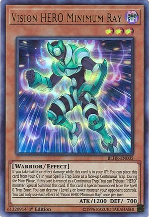 Vision HERO Minimum Ray (BLHR-EN005) - Battles of Legend: Hero's Revenge 1st Edition Battles of Legend: Hero's Revenge Yugioh Single  Squirtle Squad Card Shop.