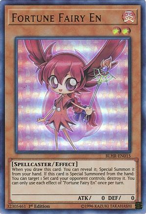 Fortune Fairy En (BLHR-EN015) - Battles of Legend: Hero's Revenge 1st Edition Battles of Legend: Hero's Revenge Yugioh Single  Squirtle Squad Card Shop.