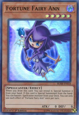 Fortune Fairy Ann (BLHR-EN018) - Battles of Legend: Hero's Revenge 1st Edition Battles of Legend: Hero's Revenge Yugioh Single  Squirtle Squad Card Shop.