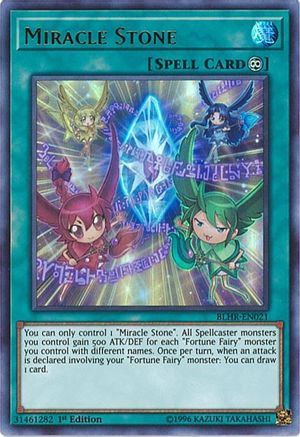 Miracle Stone (BLHR-EN021) - Battles of Legend: Hero's Revenge 1st Edition Battles of Legend: Hero's Revenge Yugioh Single  Squirtle Squad Card Shop.