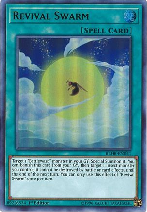 Revival Swarm (BLHR-EN041) - Battles of Legend: Hero's Revenge 1st Edition Battles of Legend: Hero's Revenge Yugioh Single  Squirtle Squad Card Shop.