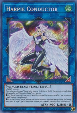 Harpie Conductor (BLHR-EN047) - Battles of Legend: Hero's Revenge 1st Edition Battles of Legend: Hero's Revenge Yugioh Single  Squirtle Squad Card Shop.