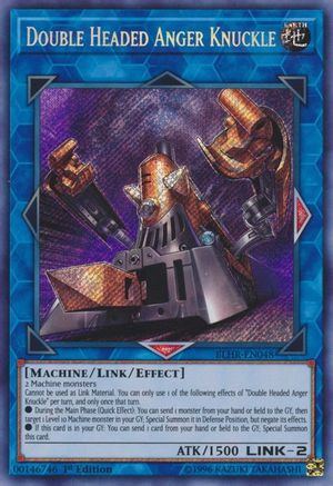 Double Headed Anger Knuckle (BLHR-EN048) - Battles of Legend: Hero's Revenge 1st Edition Battles of Legend: Hero's Revenge Yugioh Single  Squirtle Squad Card Shop.