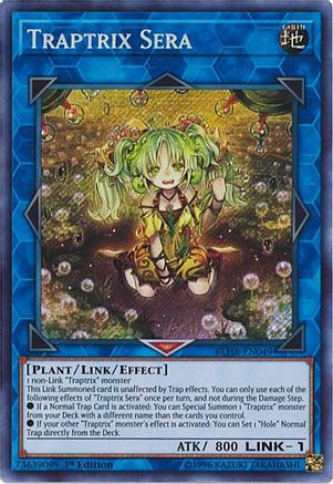 Traptrix Sera (BLHR-EN049) - Battles of Legend: Hero's Revenge 1st Edition Battles of Legend: Hero's Revenge Yugioh Single  Squirtle Squad Card Shop.