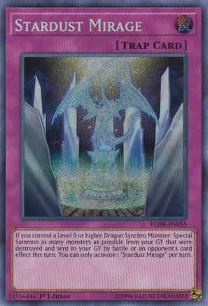 Stardust Mirage (BLHR-EN055) - Battles of Legend: Hero's Revenge 1st Edition Battles of Legend: Hero's Revenge Yugioh Single  Squirtle Squad Card Shop.