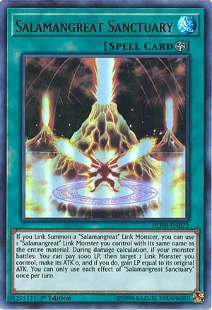 Salamangreat Sanctuary (BLHR-EN072) - Battles of Legend: Hero's Revenge 1st Edition Battles of Legend: Hero's Revenge Yugioh Single  Squirtle Squad Card Shop.