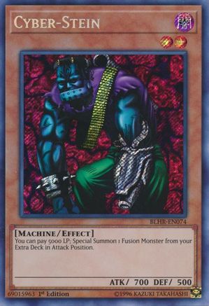 Cyber-Stein (BLHR-EN074) - Battles of Legend: Hero's Revenge 1st Edition Battles of Legend: Hero's Revenge Yugioh Single  Squirtle Squad Card Shop.