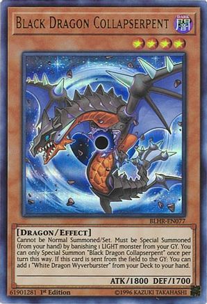 Black Dragon Collapserpent (BLHR-EN077) - Battles of Legend: Hero's Revenge 1st Edition Battles of Legend: Hero's Revenge Yugioh Single  Squirtle Squad Card Shop.