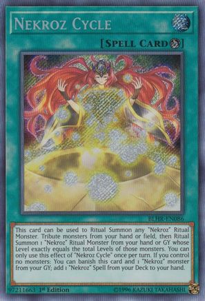 Nekroz Cycle (BLHR-EN086) - Battles of Legend: Hero's Revenge 1st Edition Battles of Legend: Hero's Revenge Yugioh Single  Squirtle Squad Card Shop.
