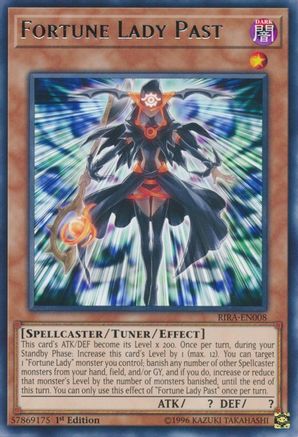 Fortune Lady Past (RIRA-EN008) - Rising Rampage 1st Edition Rising Rampage Yugioh Single  Squirtle Squad Card Shop.