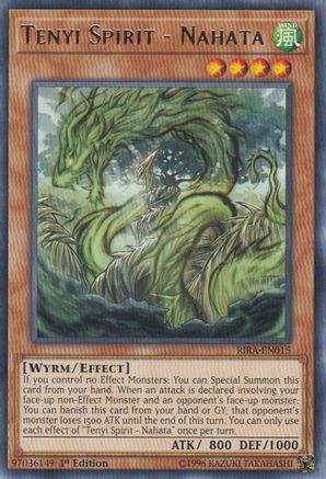 Tenyi Spirit - Nahata (RIRA-EN015) - Rising Rampage 1st Edition Rising Rampage Yugioh Single  Squirtle Squad Card Shop.