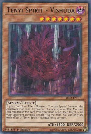 Tenyi Spirit - Vishuda (RIRA-EN016) - Rising Rampage 1st Edition Rising Rampage Yugioh Single  Squirtle Squad Card Shop.