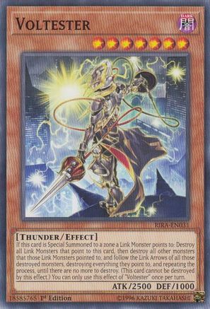 Voltester (RIRA-EN031) - Rising Rampage Unlimited Rising Rampage Yugioh Single  Squirtle Squad Card Shop.