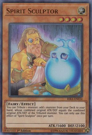 Spirit Sculptor (RIRA-EN034) - Rising Rampage 1st Edition Rising Rampage Yugioh Single  Squirtle Squad Card Shop.