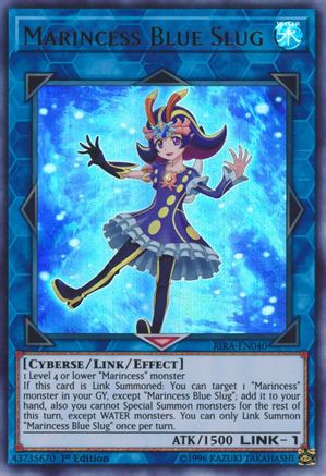 Marincess Blue Slug (RIRA-EN040) - Rising Rampage Unlimited Rising Rampage Yugioh Single  Squirtle Squad Card Shop.