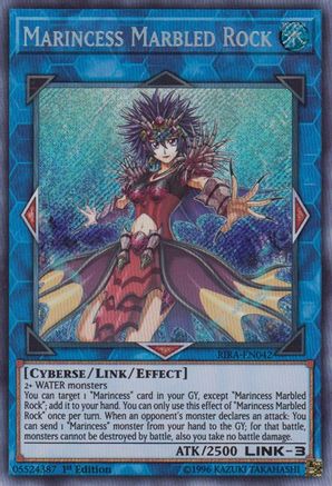 Marincess Marbled Rock (RIRA-EN042) - Rising Rampage Unlimited Rising Rampage Yugioh Single  Squirtle Squad Card Shop.