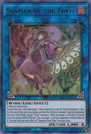 Shaman of the Tenyi (RIRA-EN044) - Rising Rampage Unlimited Rising Rampage Yugioh Single  Squirtle Squad Card Shop.