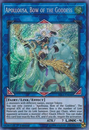 Apollousa, Bow of the Goddess (RIRA-EN048) - Rising Rampage 1st Edition Rising Rampage Yugioh Single  Squirtle Squad Card Shop.