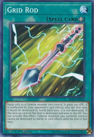 Grid Rod (RIRA-EN052) - Rising Rampage Unlimited Rising Rampage Yugioh Single  Squirtle Squad Card Shop.