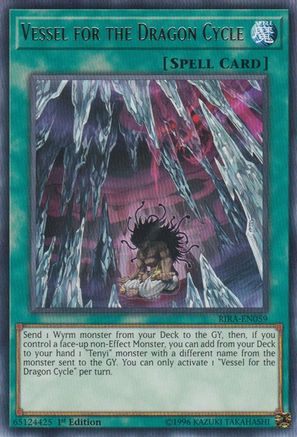 Vessel for the Dragon Cycle (RIRA-EN059) - Rising Rampage Unlimited Rising Rampage Yugioh Single  Squirtle Squad Card Shop.